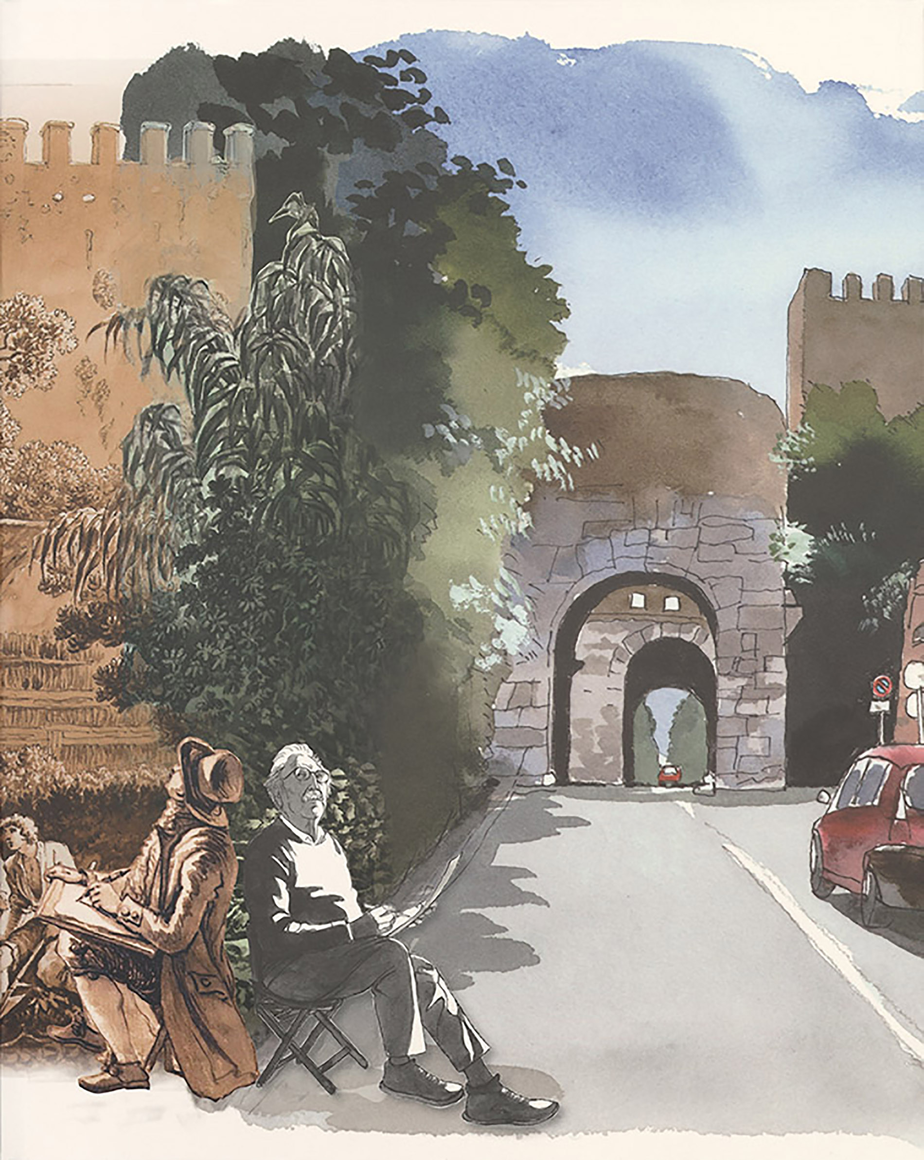 Disegnare la via Appia oggi. Un viaggio moderno sulle orme di Carlo Labruzzi.